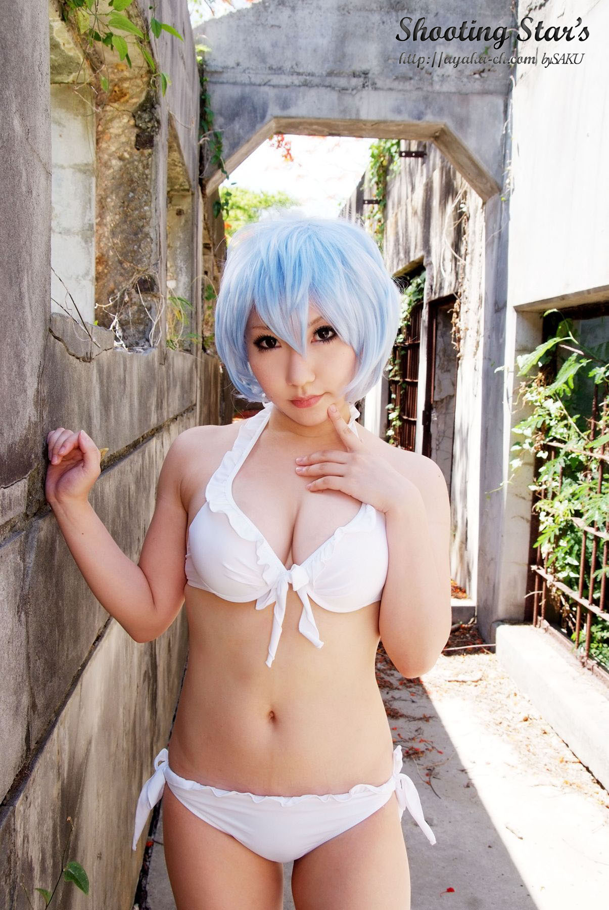 [Cosplay] 2013.03.26 Evangelion - Big Tits Rei Ayanami 1